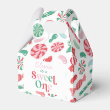 Christmas Candy Sweet One First Birthday
