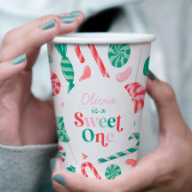 Christmas Candy Sweet One First Birthday