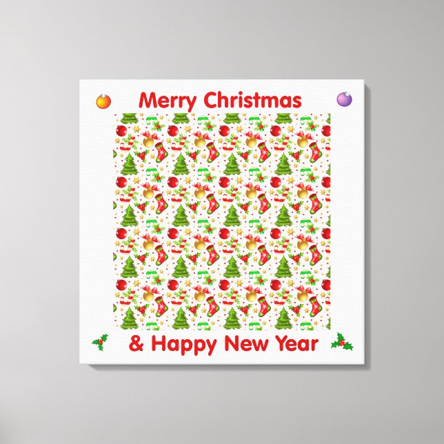 Christmas Canvas Print (Front)