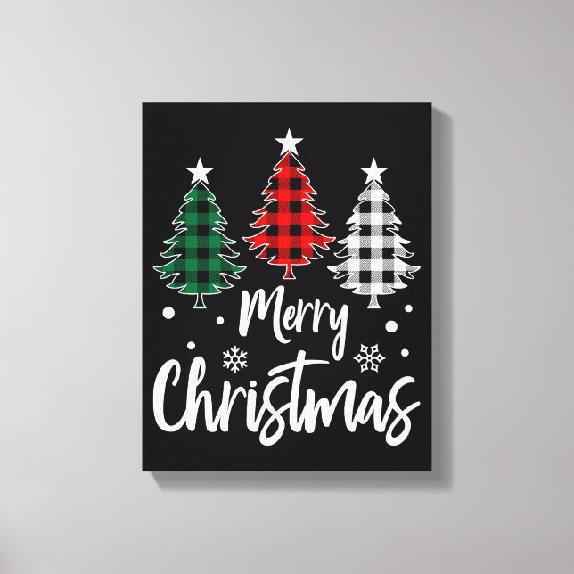 Christmas Canvas Wall Art (Front)