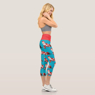 Christmas Capri Leggings