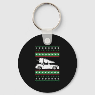 Christmas Car   Key Ring