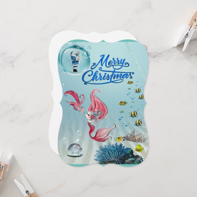 Christmas card (Front/Back In Situ)