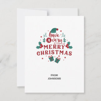 Christmas card