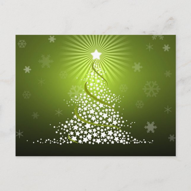 Christmas Card1 Holiday Postcard (Front)