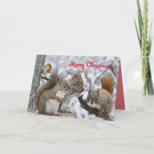 Christmas card 7 x 5" with Mr. Bickles