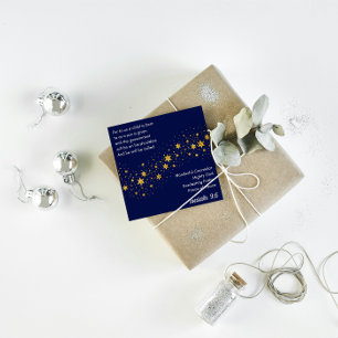 Christmas Card: a Son is given to us Holiday Card