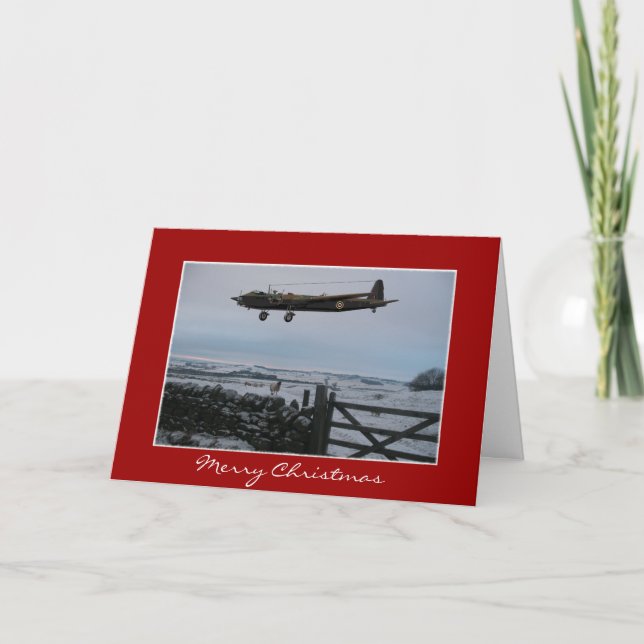 Christmas Card Aircraft (Front)