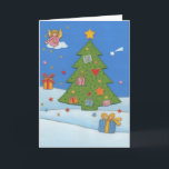 Christmas card Angels on cloud<br><div class="desc">Christmas card Angels on cloud</div>