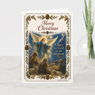 Christmas Card - Angel's Proclamation