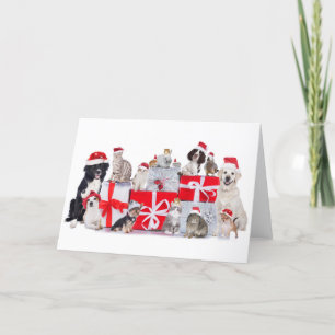 Christmas Card -Animal Cheer