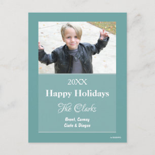 Christmas Card Any Colour Postcard - HAMbWG
