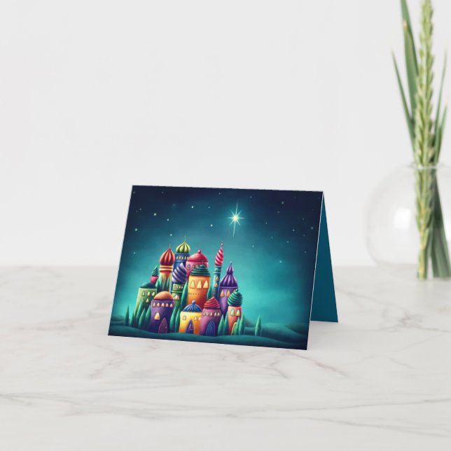 Christmas Card - Bethlehem Star (Front)