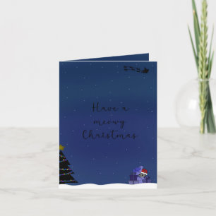 Christmas card ‘cats’