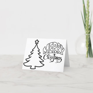 Christmas Card -colour and send