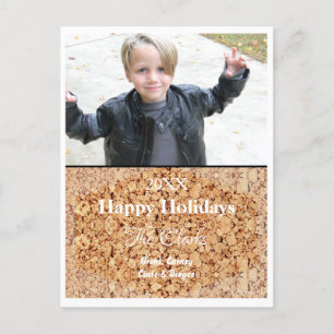 Christmas Card Cork Postcard - HAMbWG
