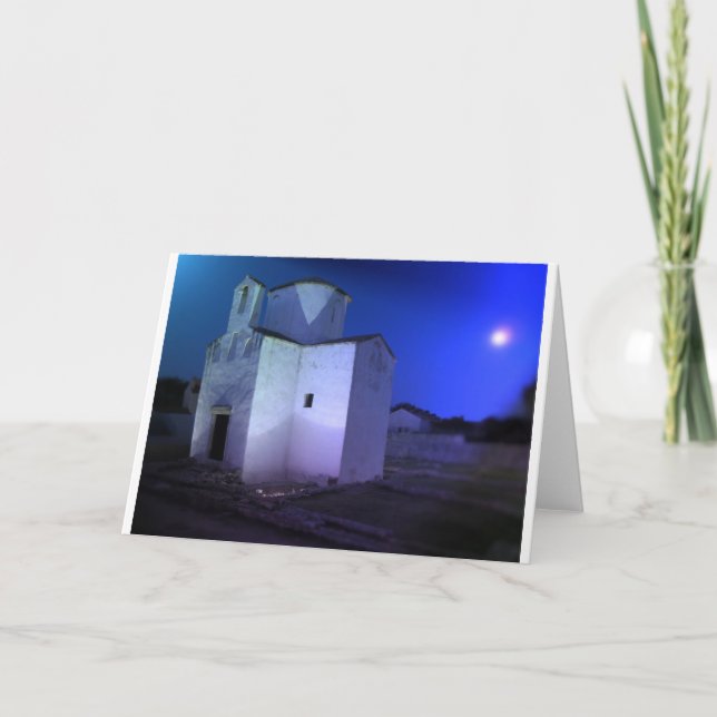 Christmas Card: Croatian Church Holiday Card (Front)