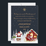 Christmas Card Custom Family Name<br><div class="desc">Send your warm wishes to friends and family with these lovely landscapes that capture the essence of Christmas. Each card is a door to the Christmas spirit,  ready to bring love and smiles to those you love most. Make Christmas magic with our Christmas cards!</div>