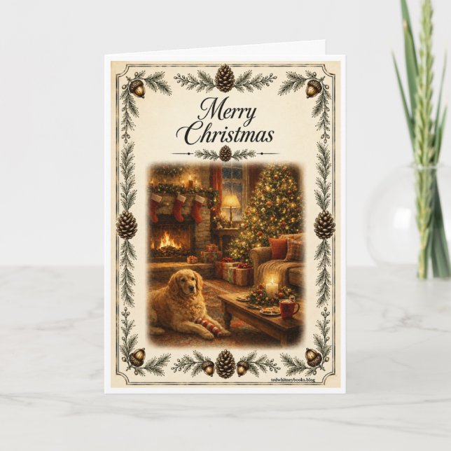 Christmas Card - Dog Greeting (Front)