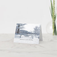 Christmas Card/ "Dream'n Of A White Christmas"