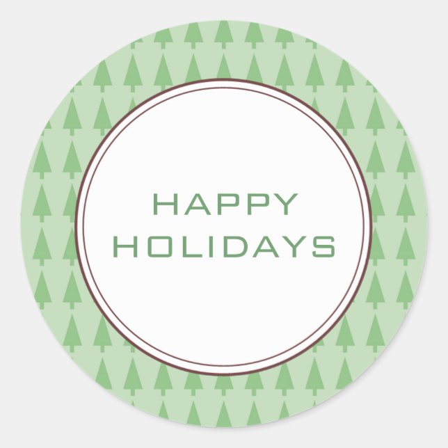 Christmas Card Envelope Seals (Front)