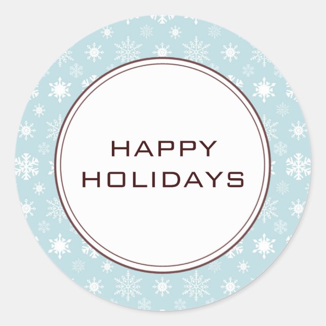 Christmas Card Envelope Seals (Front)