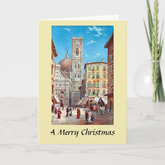Christmas Card - Florence, Italy (Front)