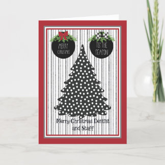 Christmas Card for Dentist & Staff