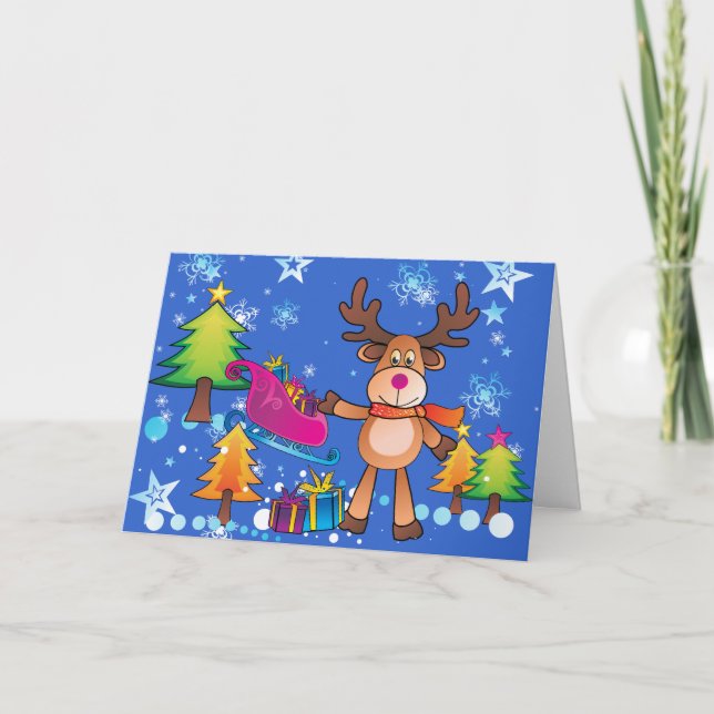 Christmas Card for Kids Card Exchanges (Front)