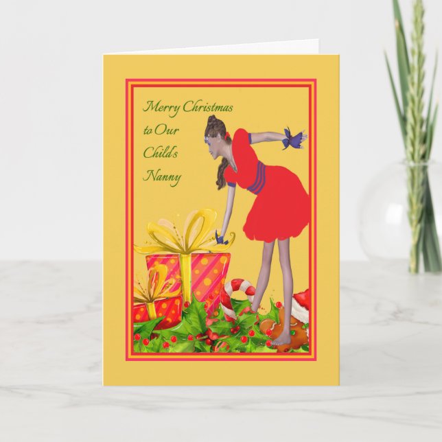 Christmas Card for Nanny (Front)