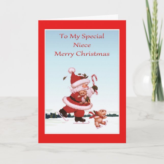 Christmas Card For Niece (Front)