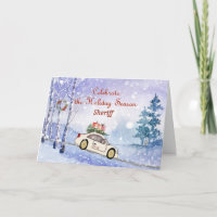 Christmas Card for Sheriff
