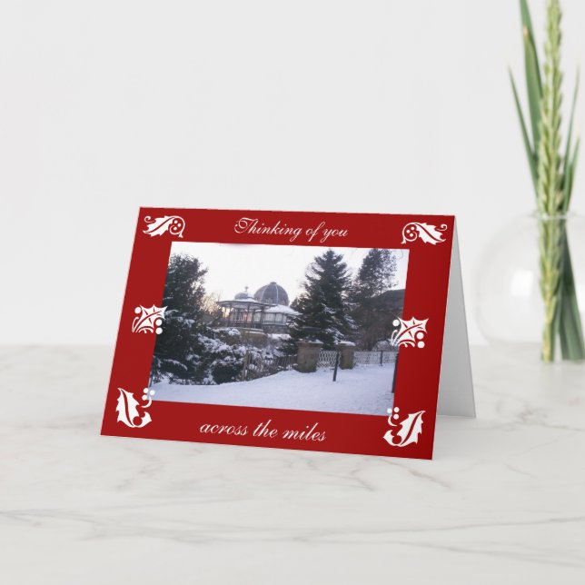 Christmas card from Buxton (Front)