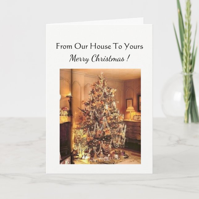 Christmas  card from our house to yours (Front)