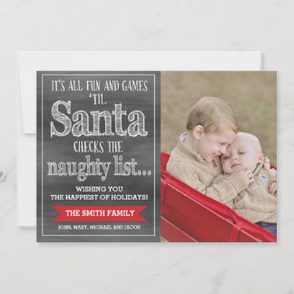 Christmas Card Funny, Holiday Photo Card