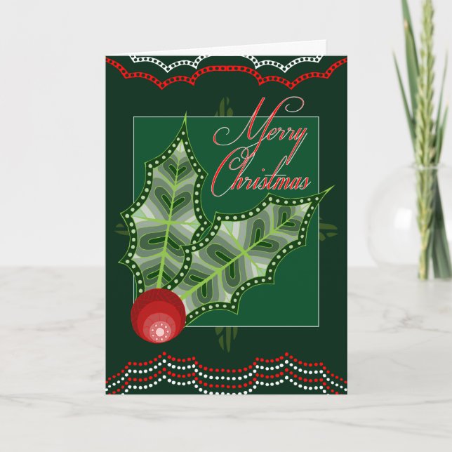 Christmas Card Genuine Aboriginal Art (Front)