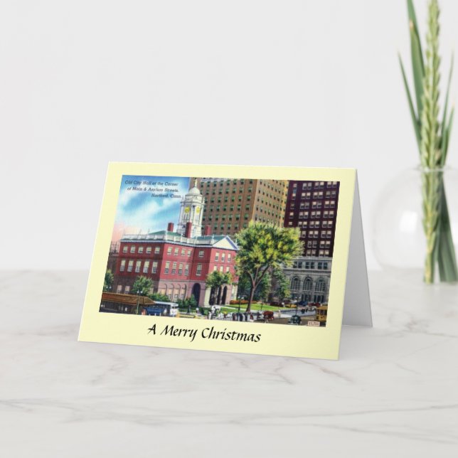 Christmas Card - Hartford, Connecticut (Front)