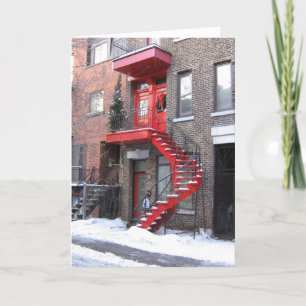 Christmas Card--Holidays in the City Holiday Card