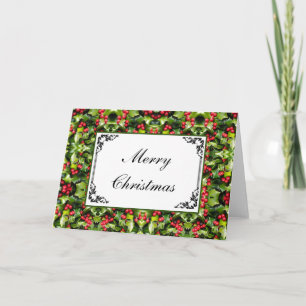 Christmas Card Holly Berries