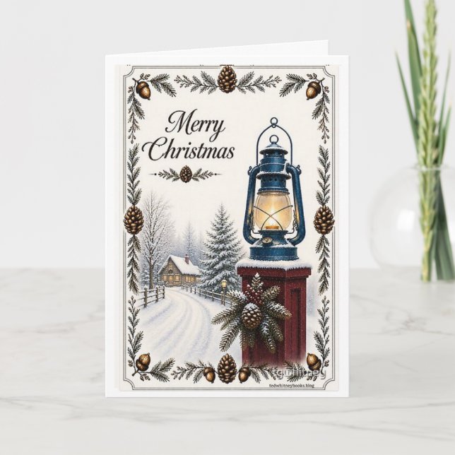 Christmas Card - Lantern (Front)
