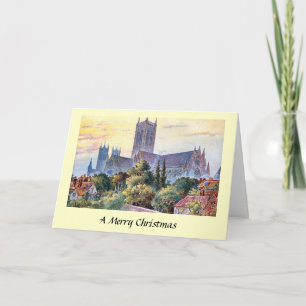 Christmas Card - Lincoln Cathedral