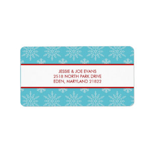 Christmas Card Mailing Address Labels