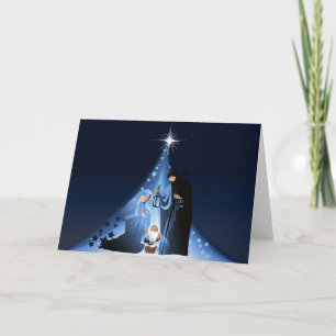 Christmas Card-Manger Scene Holiday Card