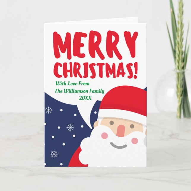 Christmas Card - Merry Christmas  (Front)