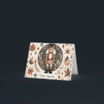 Christmas card nut<br><div class="desc">Bring the magic of winter to life with this wonderful and unique Christmas card. This map combines subtle aquarelts with detailed drawings of winter flora and fauna. Think of spherical gut branches, adorable red-breastes and snowed pineapples, perfect for radiating heat and quiet during the holidays. Ideal to convey a personal...</div>