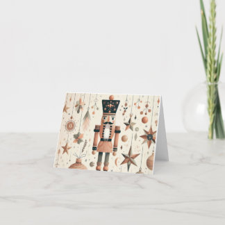 Christmas card nutcracker