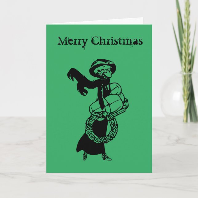 Christmas card original vintage design (Front)