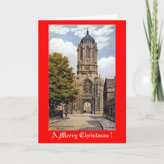Christmas Card, Oxford Holiday Card (Front)