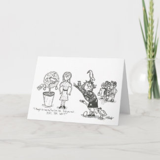 Christmas Card - Partridge in a Pear Tree