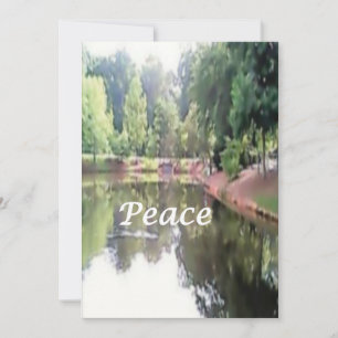 Christmas Card--Peace Holiday Card